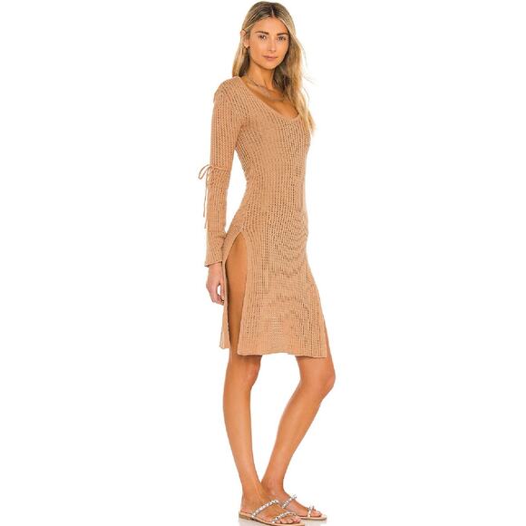 Lovers + Friends Dresses & Skirts - Lovers and Friends Solta Knit Midi Dress Beach Cover up Women's New Sz S